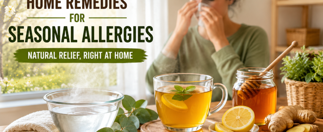 DIY Home Remedies for Seasonal Allergies: Natural Ways to Find Relief at Home